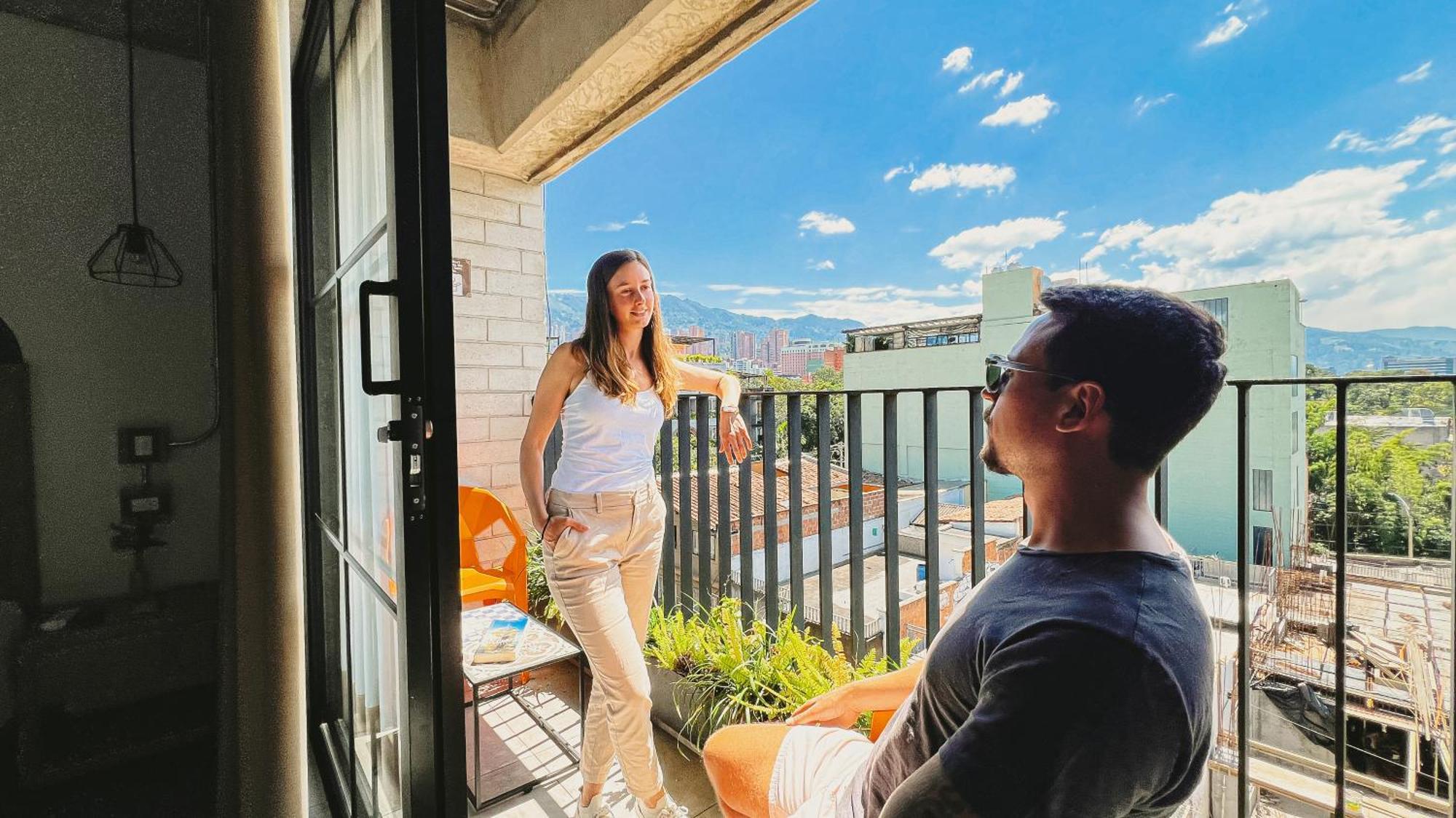 Los Patios Hostel Медельїн Екстер'єр фото
